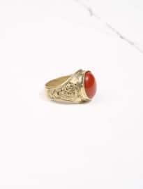 Lovebullets Jasper Signet Ring