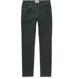 Acne Studios Ace Skinny-fit Cotton-blend Corduroy Trousers
