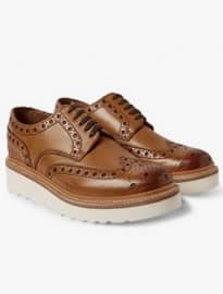 Grenson Archie Leather Wingtip Brogues