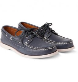 Quoddy Downeast Leather Boat Shoes