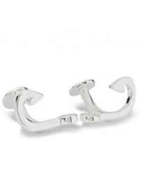Miansai Hooked Silver-tone Cufflinks