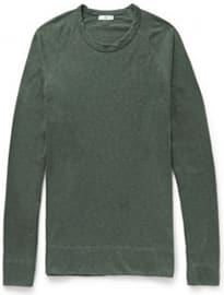 James Perse Loopback Supima Cotton-jersey Sweatshirt