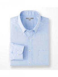 Uniqlo Men Super Non-iron Long Sleeve Shirt