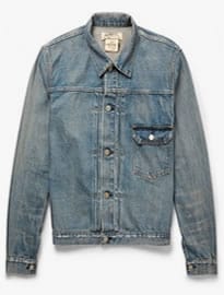 Remi Relief Washed-denim Jacket