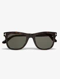 Tom Ford D-frame Tortoiseshell Acetate Polarised Sunglasses
