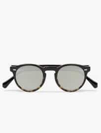 Oliver Peoples Gregory Peck Acetate Round-frame Sunglasses