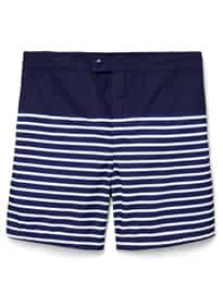He By Mango Striped Swimsuit
