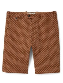 He By Mango Printed 5 Pocket Bermuda Shorts