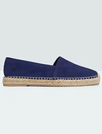 He By Mango Leather Espadrilles