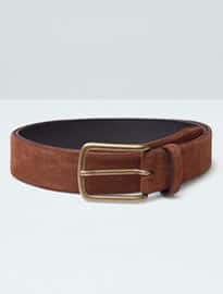 He By Mango Suede Belt