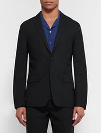 Acne Studios Black Jack Travel Slim-fit Wool-pique Suit