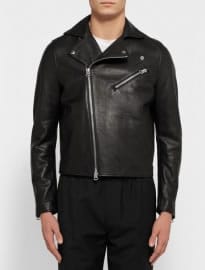 Acne Studios Gibson Leather Biker Jacket