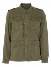 Topman Khaki Field Jacket