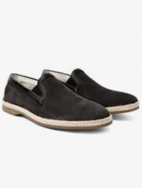 Dolce & Gabbana Raffia And Leather-trimmed Perforated Nubuck Espadrilles