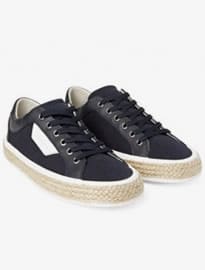 Dolce & Gabbana Rope-trimmed Canvas And Leather Sneakers