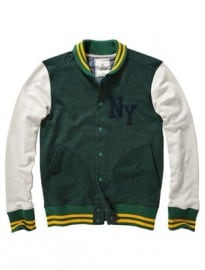 Next Green Ecru Baseball Jacket