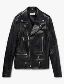 Saint Laurent Leather Biker Jacket