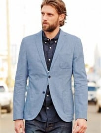 Next Blue Oxford Jacket