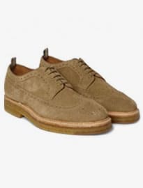 Officine Creative Harvard Suede Wingtip Brogues