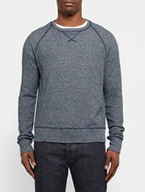 Alex Mill Melange Linen And Cotton-blend Sweater