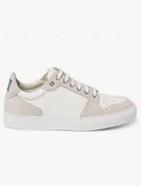 Ami Suede And Textured-leather Sneakers