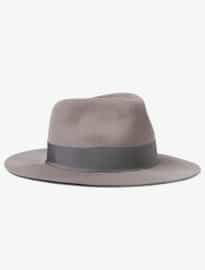Larose Grosgrain-trimmed Rabbit-felt Fedora