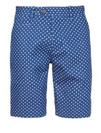 Topman Villain Dot Print Shorts