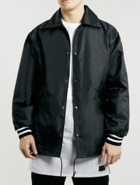 Topman Lac Quilt Coach Jacket 