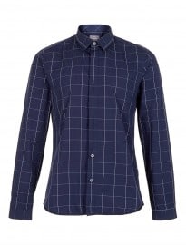 Topman Peter Werth Hemsworth Window Pane Check Shirt 