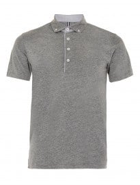 Topman Peter Werth Dogtooth Polo Shirt