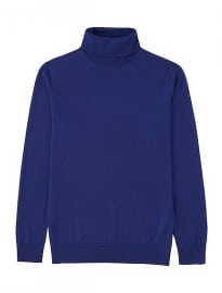 Uniqlo Men Extra Fine Merino Polo Neck Sweater
