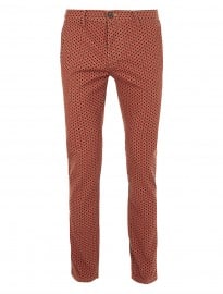 Topman Stone All Over Print Skinny Chinos