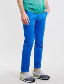 Topman Bright Blue Skinny Chinos