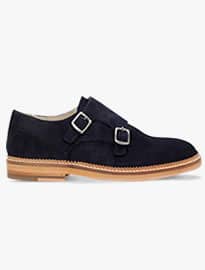 Kg Kurt Geiger Sparrow Suede Monk Shoes