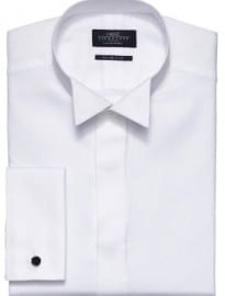 Next Signature Canclini White Dress Wing Shirt