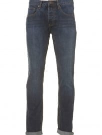 Topman Mid Wash Vintage Slim Jeans
