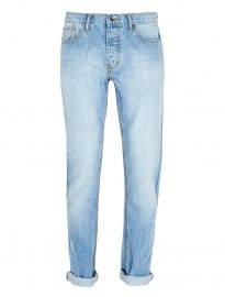 Topman Light Wash Vintage Slim Jeans