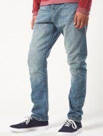 Topman Premium Light Wash Carrot Jeans