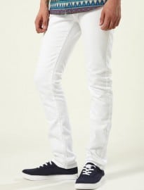 Topman White Stretch Skinny Jeans