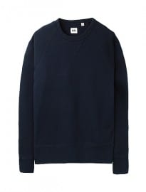 Uniqlo Men Sweat Long Sleeve Shirt C