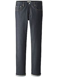 Uniqlo Men Slim Fit Straight Stretch Selvedge Jeans