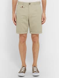 Oliver Spencer Cotton Chino Shorts