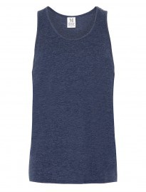 Topman Blue Marl Classic Vest