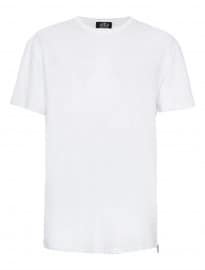 Topman White Zips Skater T-shirt