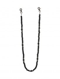 Topman Black Pave Ball Walletchain