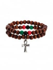 Topman Tiny Ankh Charm Bracelet