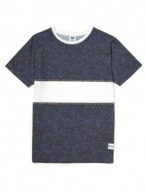 Hype X The Idle Man Midnight Speckle Chest Panel T-shirt