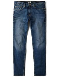 He By Mango Slim-fit Dark Wash Tim Jeans