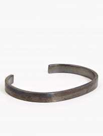 Acne Studios X All_blues Mens Oxidised Silver Bangle