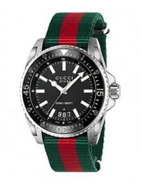 Gucci Ya136206 Dive Stainless Steel Watch